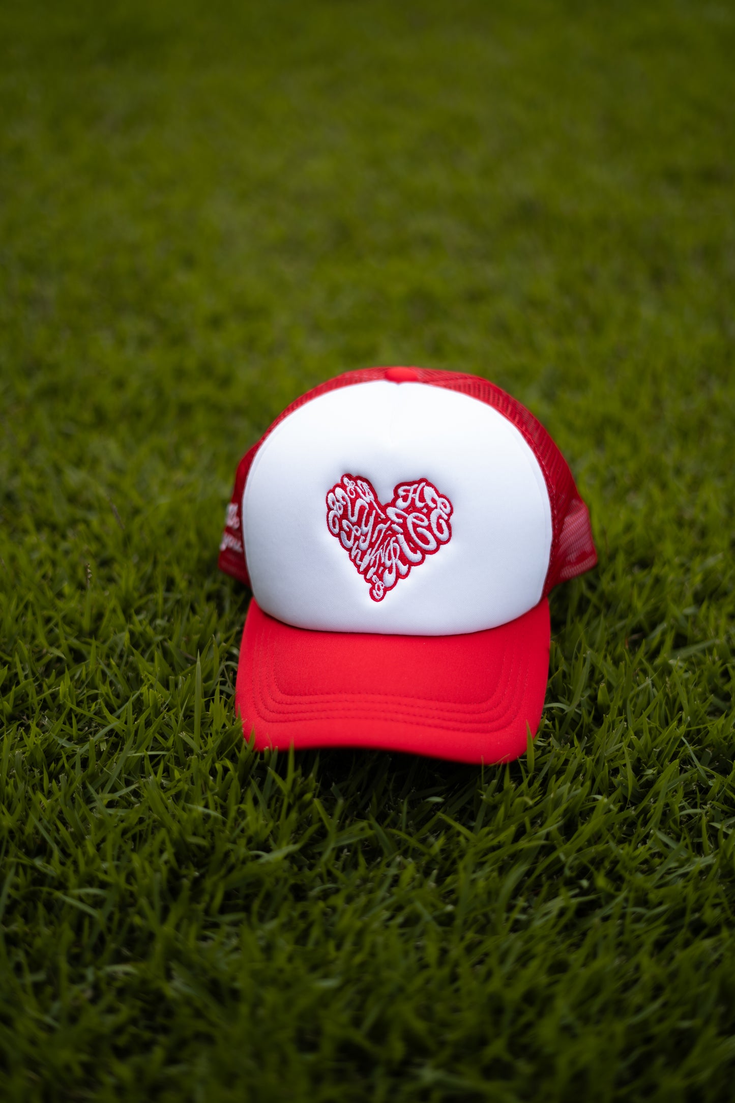 "LOVE" TRUCKER HATS