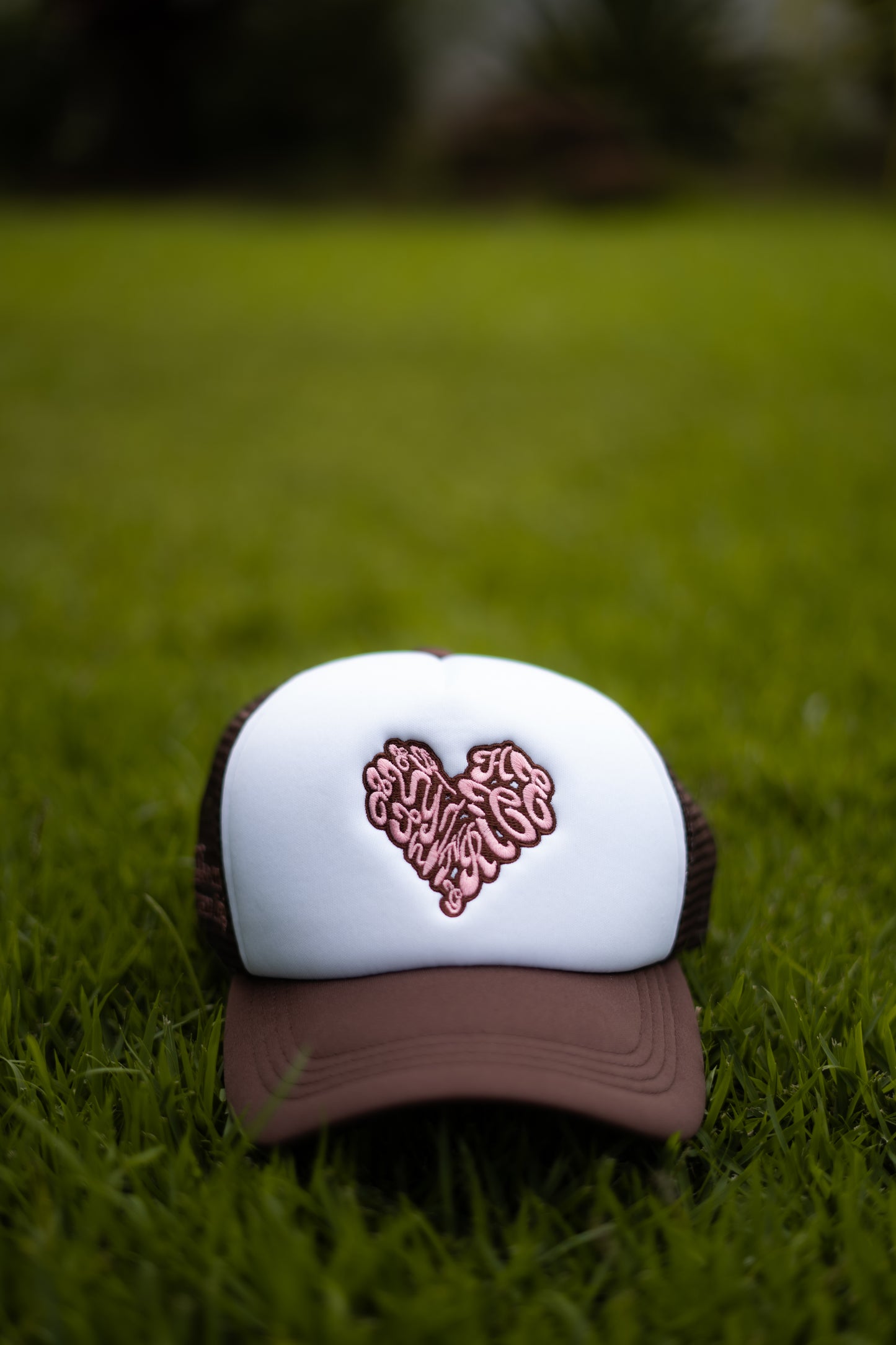 "LOVE" TRUCKER HATS